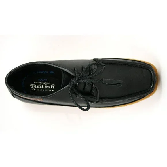 British Walkers Men's Knicks Leather Black